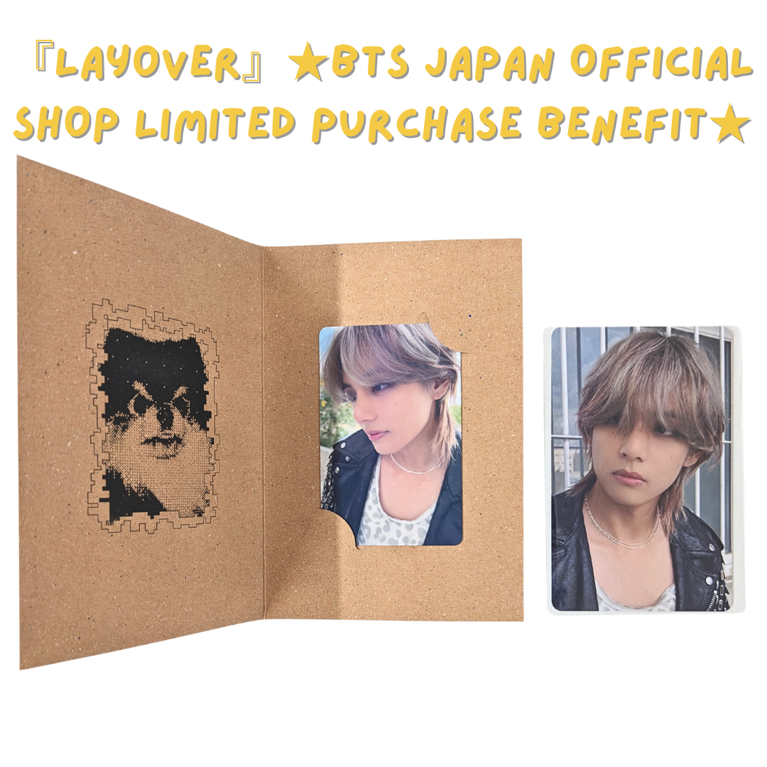 Layover - BTS Japan Official Shop Pre Order Photocard SET
