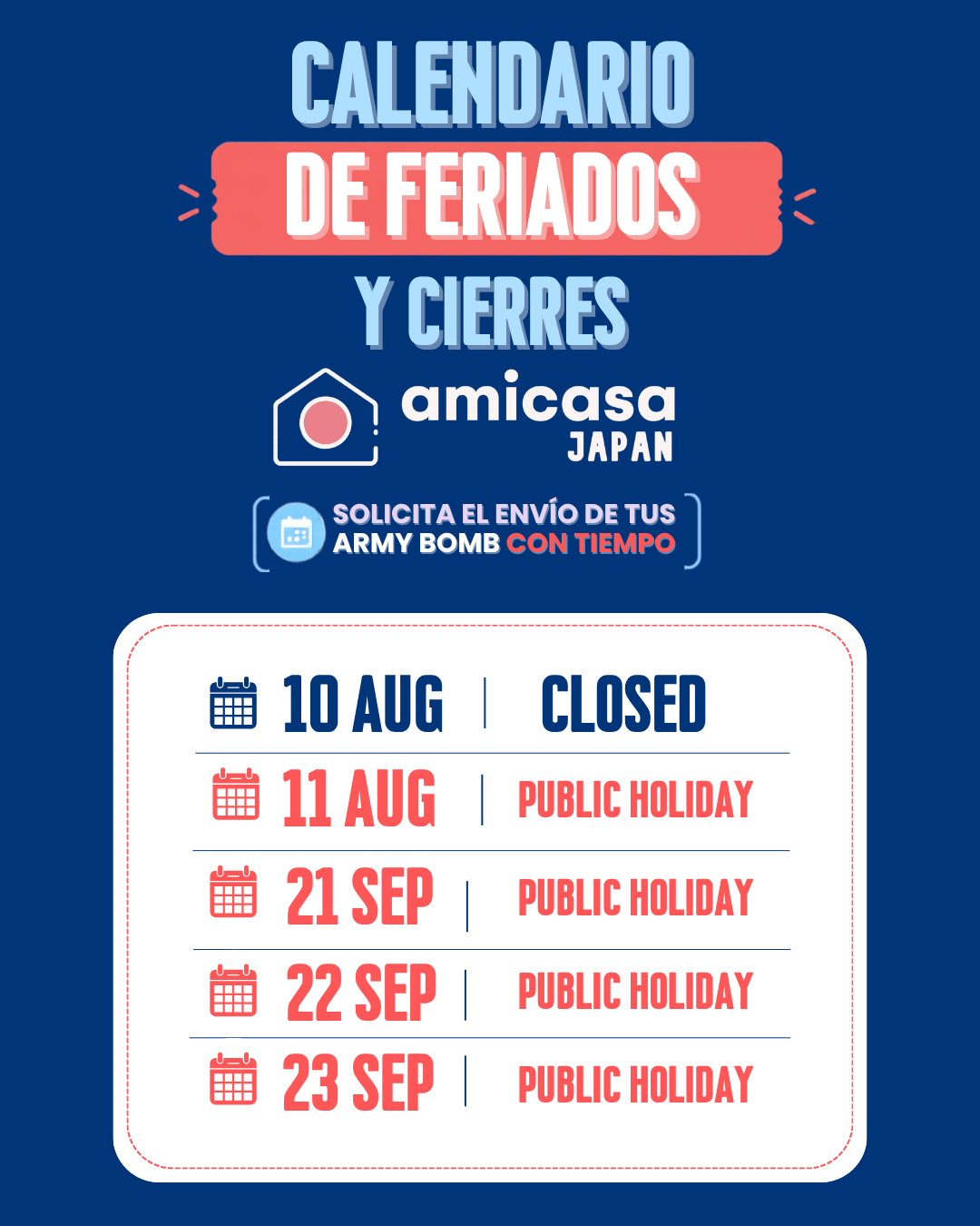 🚨 AVISO IMPORTANTE: ENVÍOS DE AB DESDE JAPÓN