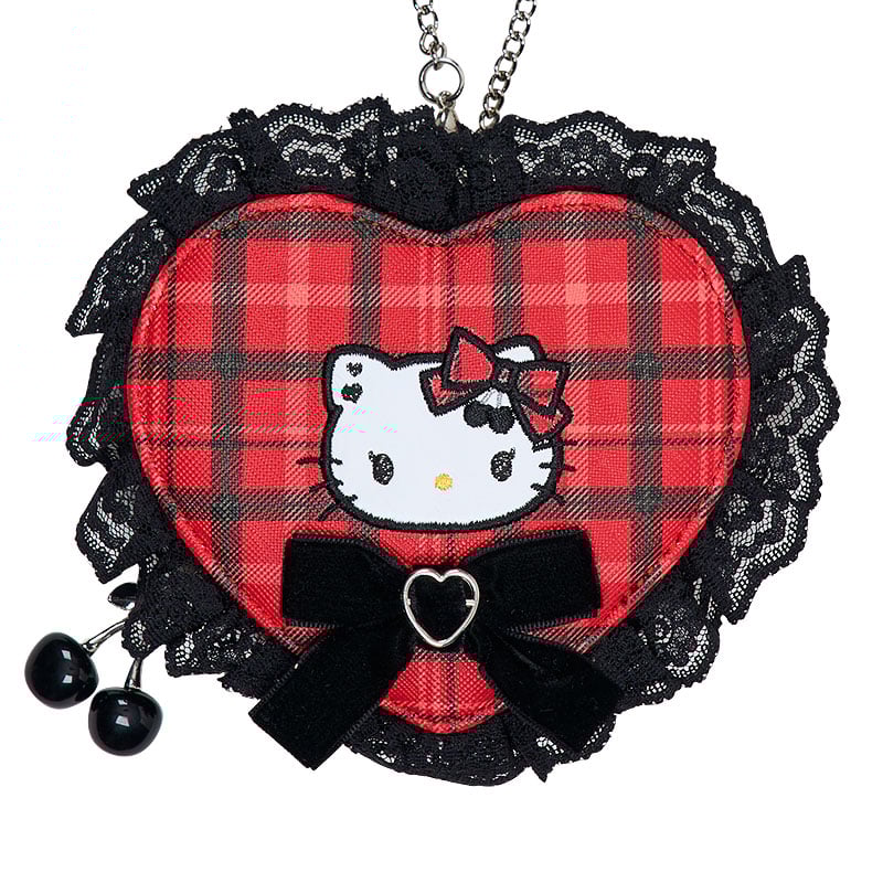 Mini pouch charm (Sweet Rock 'n' Check) -Hello Kitty
