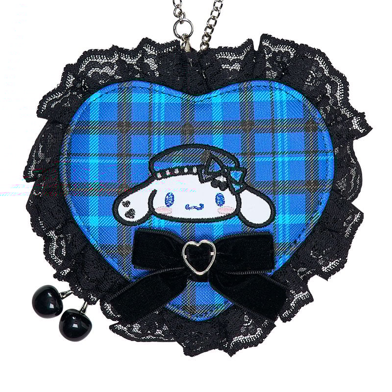 Mini pouch charm (Sweet Rock 'n' Check) -Cinnamoroll