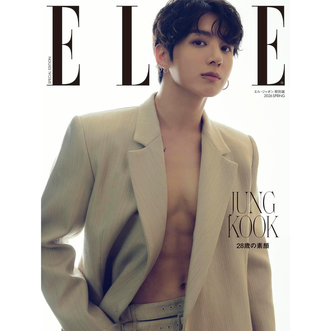 ELLE Japon 2026 SPRING Jung Kook Special Edition