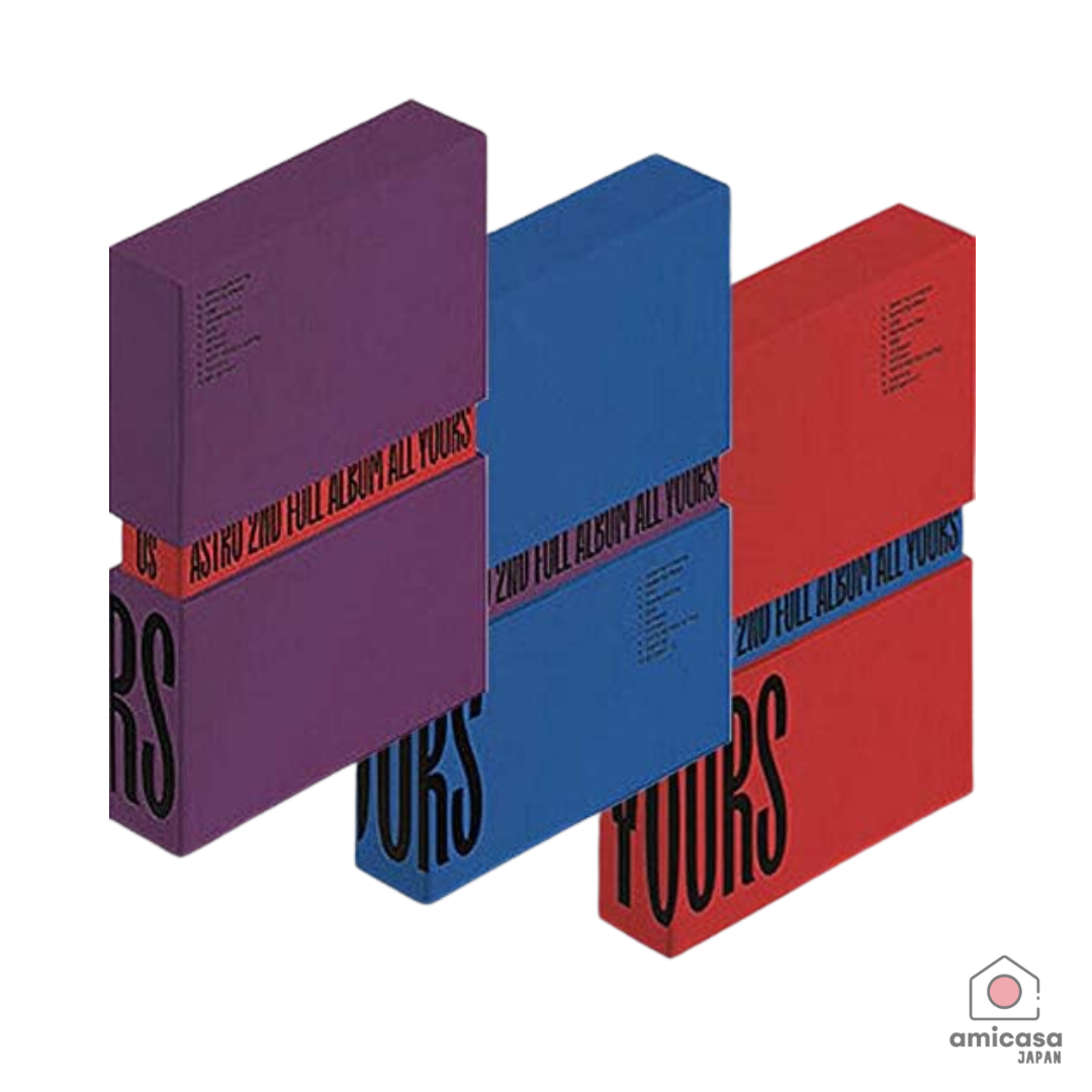 2nd Full Album ALL YOURS (3 Version Set)
