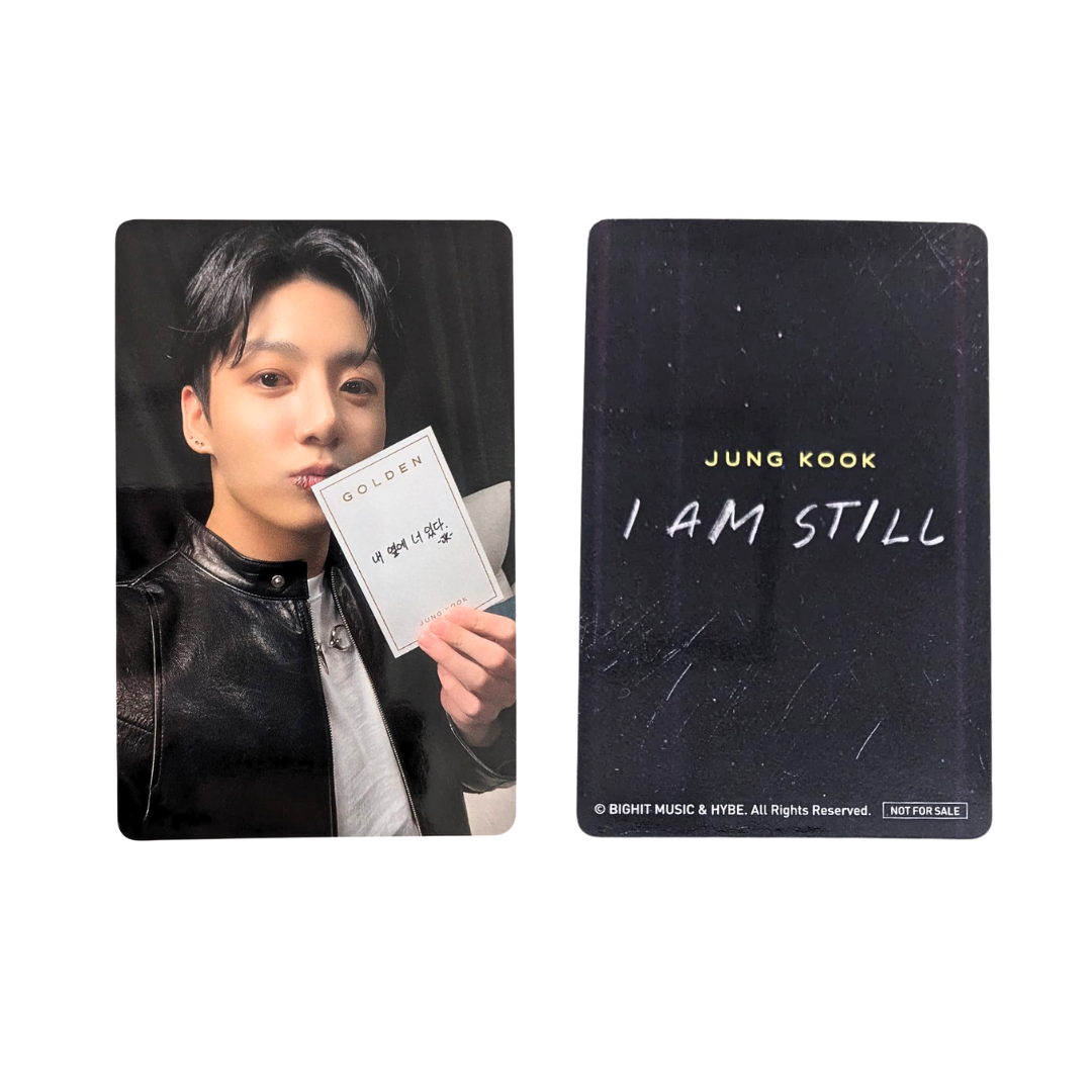 I AM STILL Documentary Japan Exclusive Photocard type D