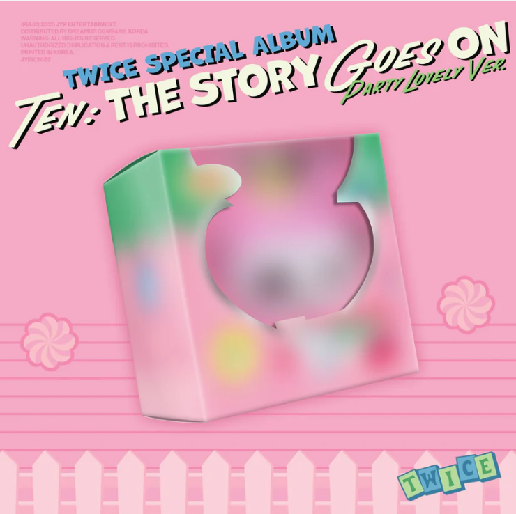 TWICE SPECIAL ALBUM “TEN: The Story Goes On” PARTY LOVELY ver.